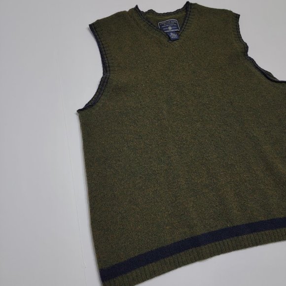 American Eagle Sweater Vest - Lambs Wool - Hunter - Picture 4 of 6